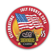 Commemorative casino chip